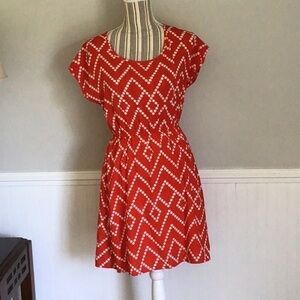 Final Touch Red Octagon Size Medium Dress